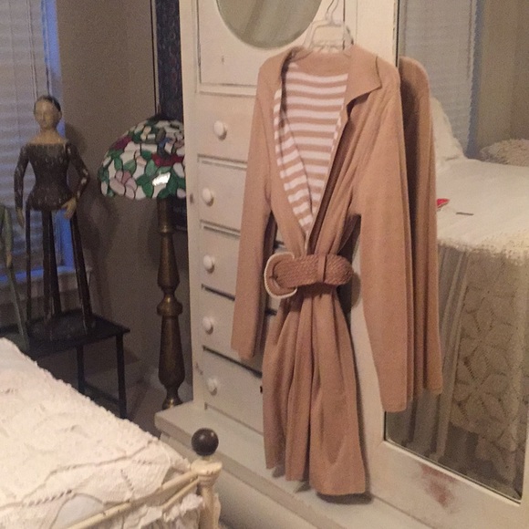 🌺 Chico’s Reversible Stripe Cardigan Sweater 🌺 - Picture 7 of 8